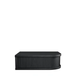 FARSTA TAMBOUR Table de chevet murale en bois
