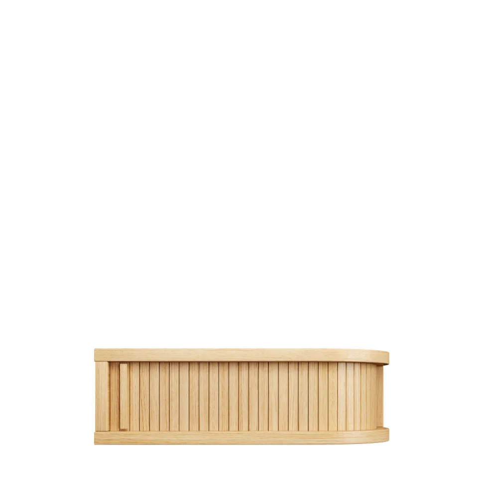 FARSTA TAMBOUR Table de chevet murale en bois
