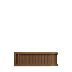 FARSTA TAMBOUR Table de chevet murale en bois
