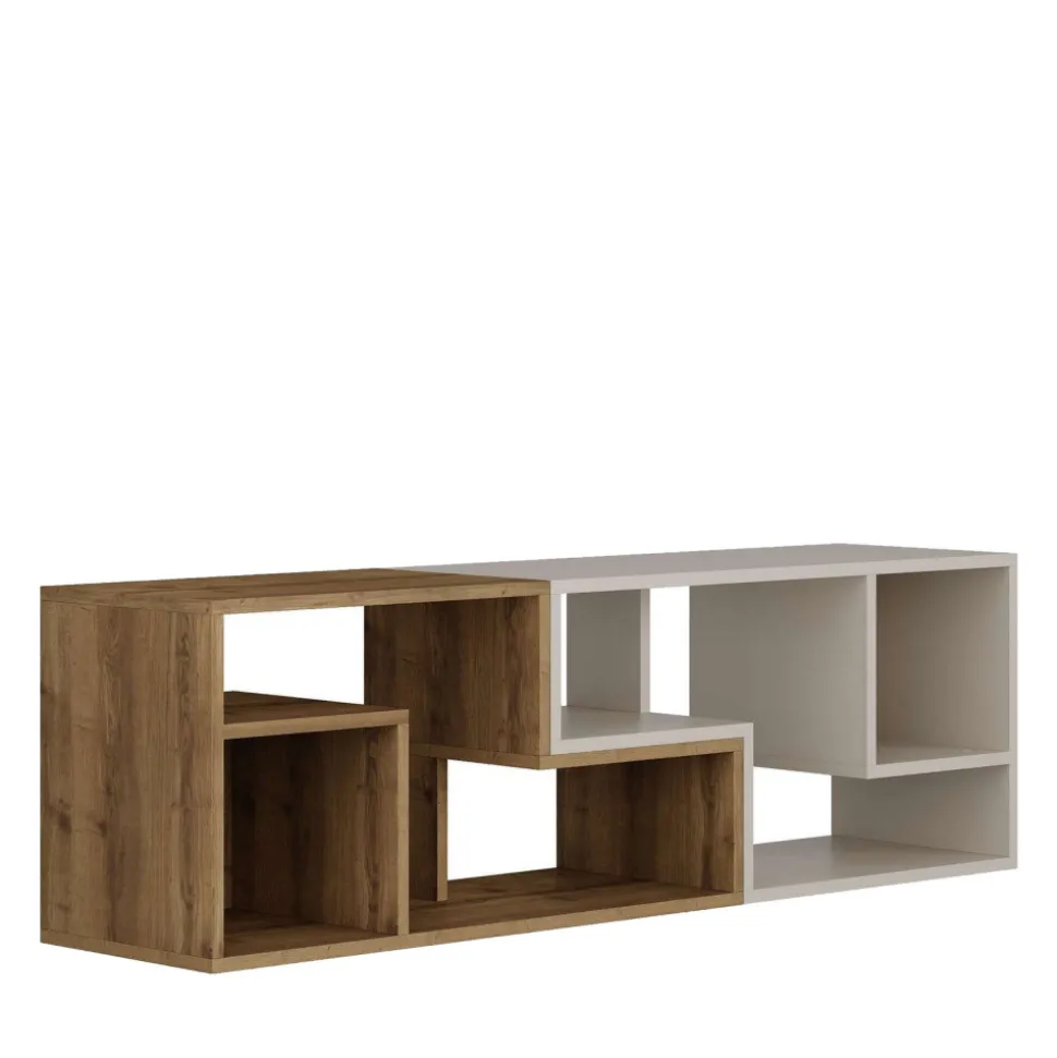 FLEX Meuble TV modulable en bois L145cm