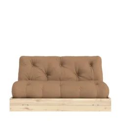 FLIP Canapé convertible 2,5 places en tissu et bois