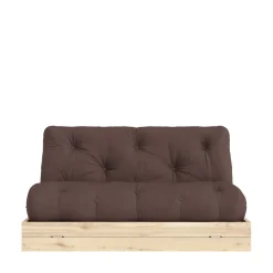 FLIP Canapé convertible 2,5 places en tissu et bois
