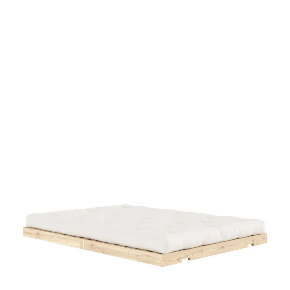 FLIP Canapé convertible 2,5 places en tissu et bois