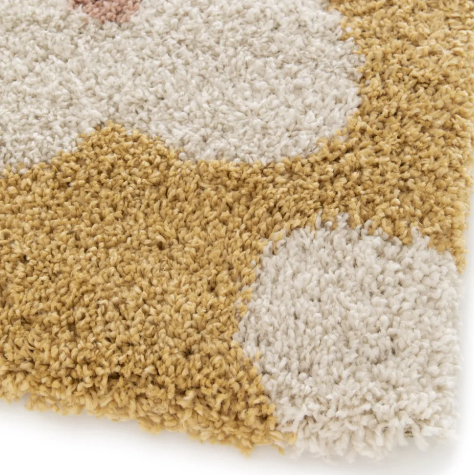 FLORA II Tapis contemporain à motif floral