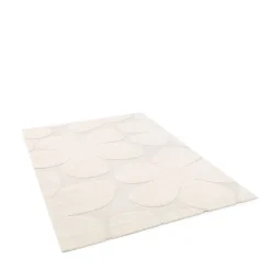 FLOW Tapis contemporain à motif floral en relief
