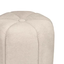 FLOWER Pouf rond en tissu ø38cm