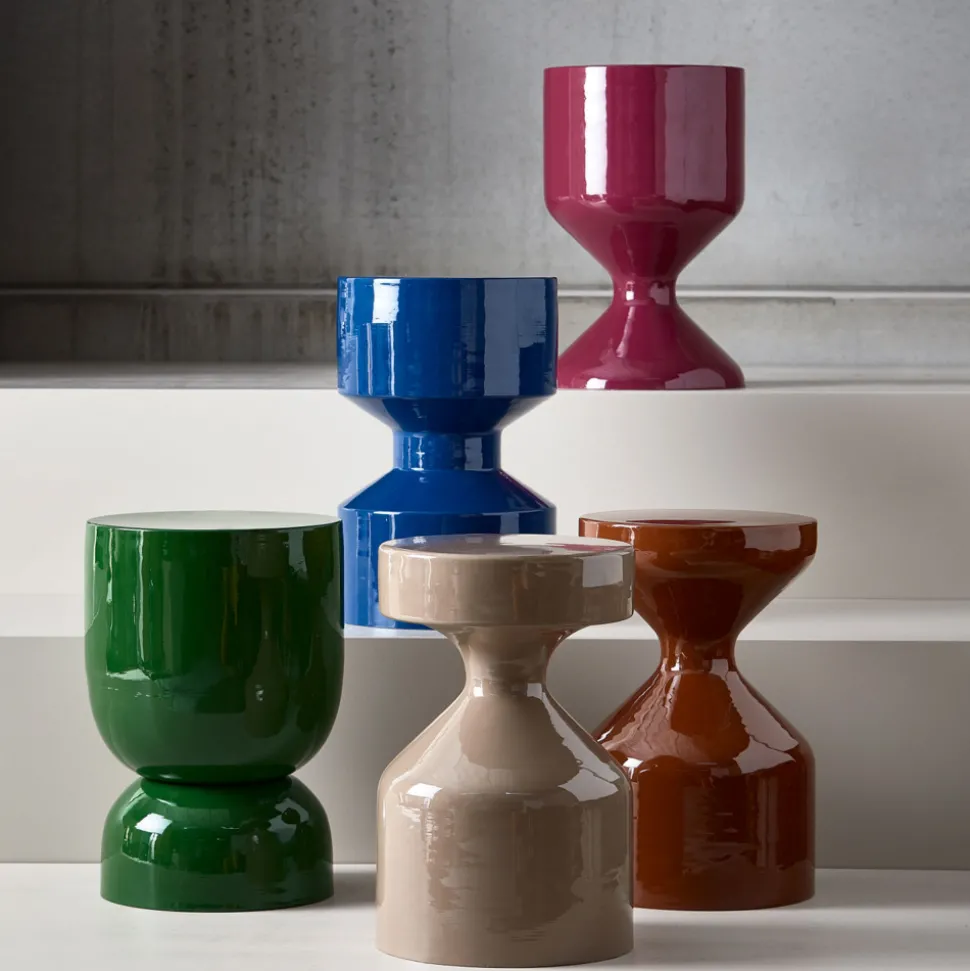 FLOYD Table d'appoint ronde en métal ø30 cm