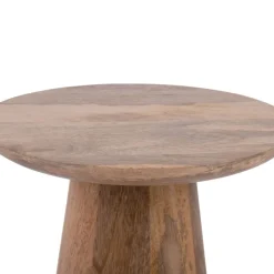 FORCE Table d’appoint en bois de manguier ø30cm