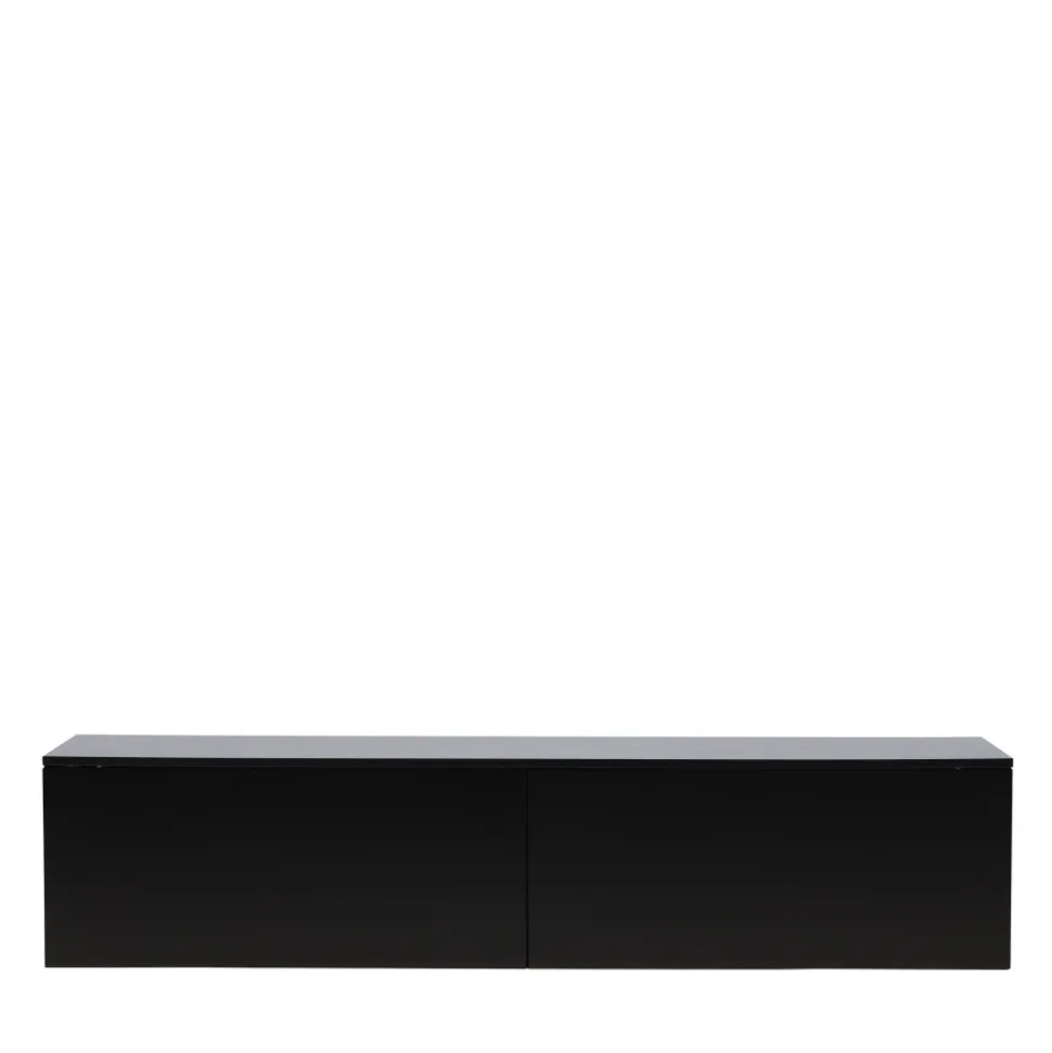 FRIHAMN Meuble TV suspendu 2 tiroirs en bois L160cm