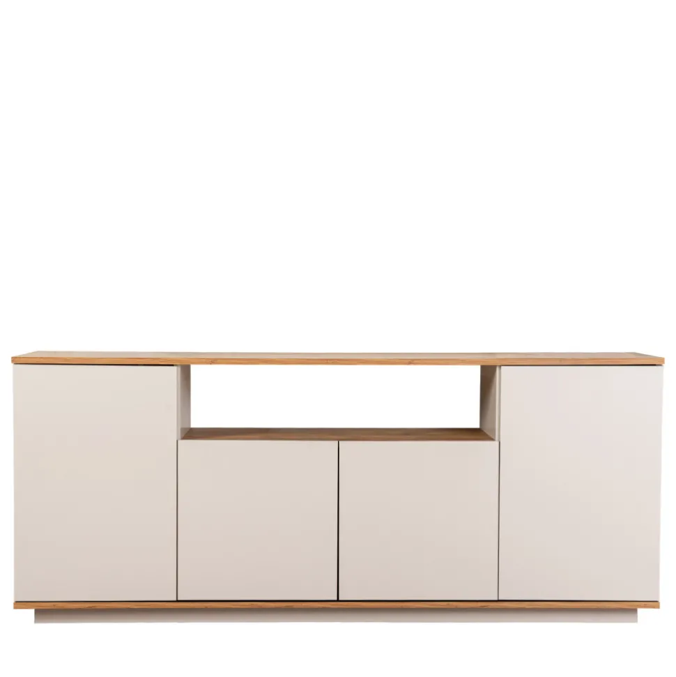 FRITZ Buffet 4 portes en bois L180cm