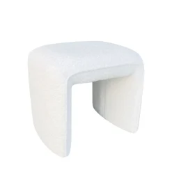 FULL Pouf en tissu bouclette