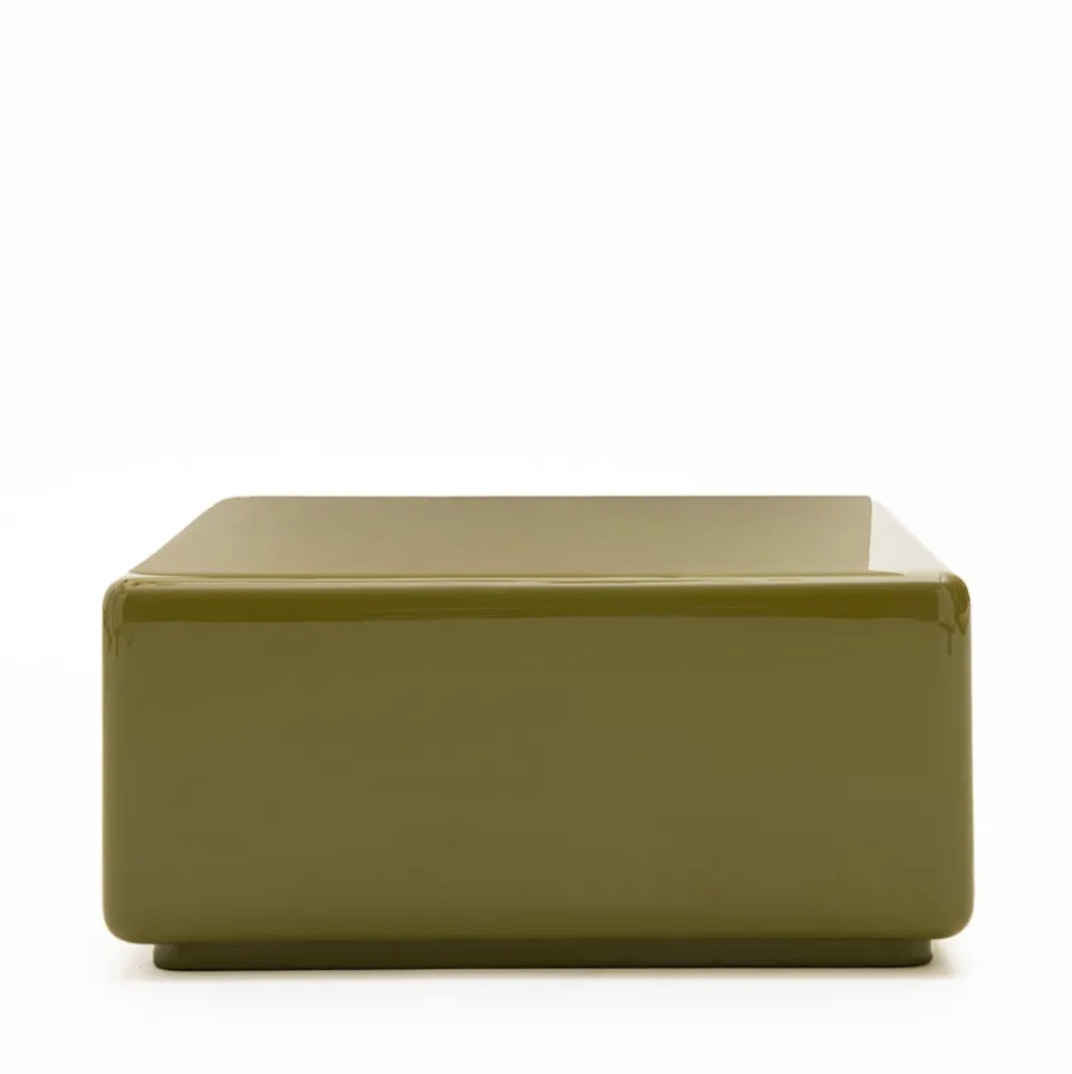 GAIA Table basse carrée laquée 60x60cm