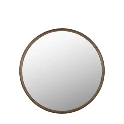 GALE Miroir rond en bois ø80cm