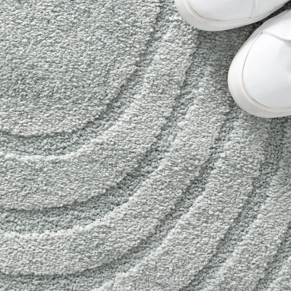 GELATO Tapis contemporain de forme organique