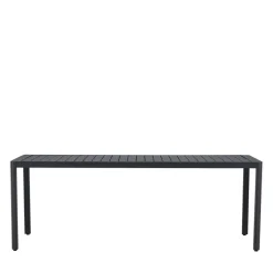 GIARDINI Table à manger de jardin 8 personnes en aluminium