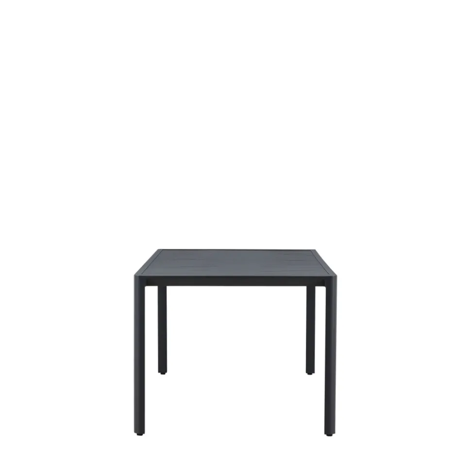 GIARDINI Table à manger de jardin 8 personnes en aluminium