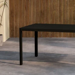 GIARDINI Table à manger de jardin 8 personnes en aluminium