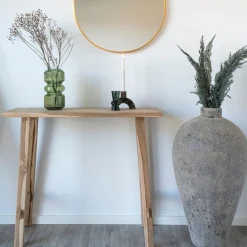 GIRONA Console en teck L90cm