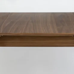 GLIMPS Table à manger extensible 4 à 6 personnes 120-162x80cm en bois