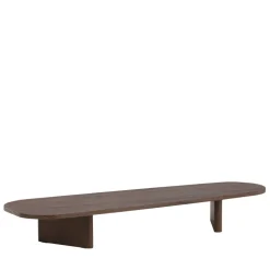 GRONVIK Table basse organique en bois 180x55cm