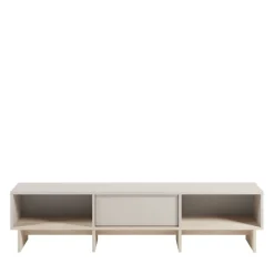 HARRIET Meuble TV 1 porte en bois et métal L170cm