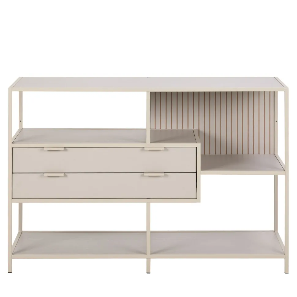 HEXA Étagère 2 tiroirs en métal L114cm