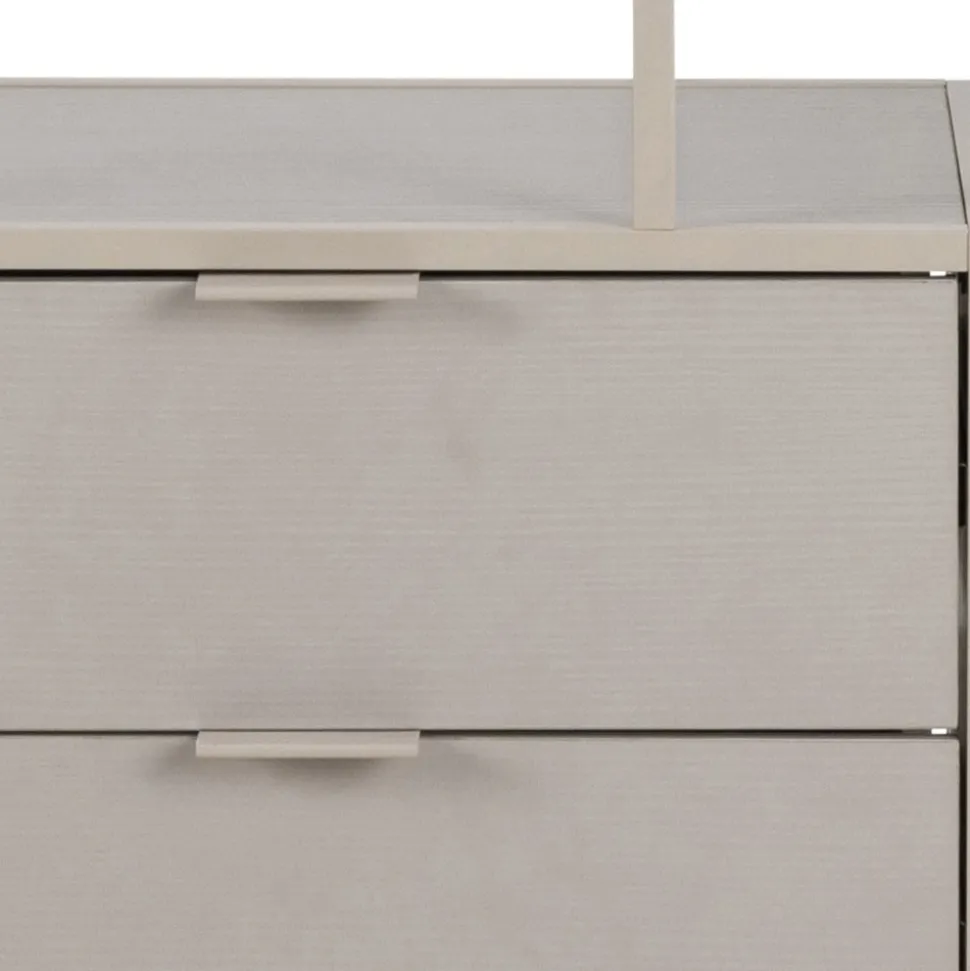 HEXA Étagère 2 tiroirs en métal H185cm
