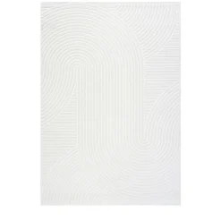 HILLS Tapis contemporain à motif géométrique