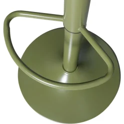 ISAAC Tabouret de bar réglable en métal H61-81cm