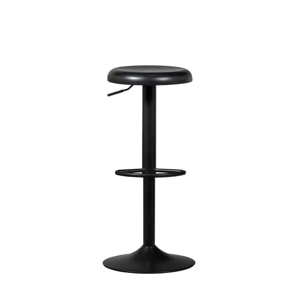 ISAAC Tabouret de bar réglable en métal H61-81cm