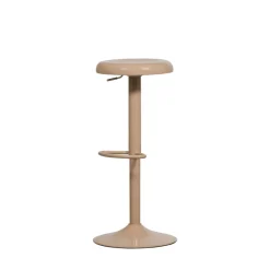 ISAAC Tabouret de bar réglable en métal H61-81cm