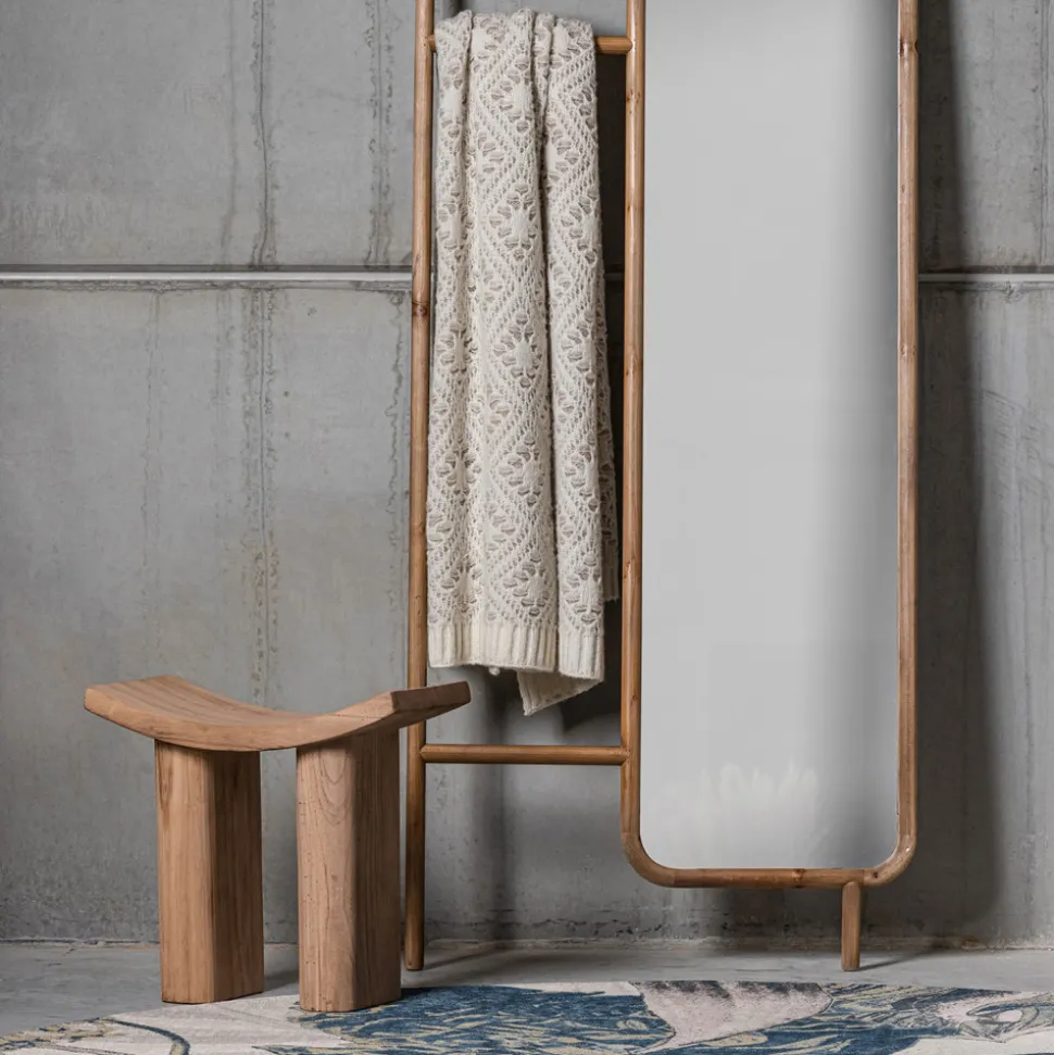 JAPAN Tabouret en bois design H45cm