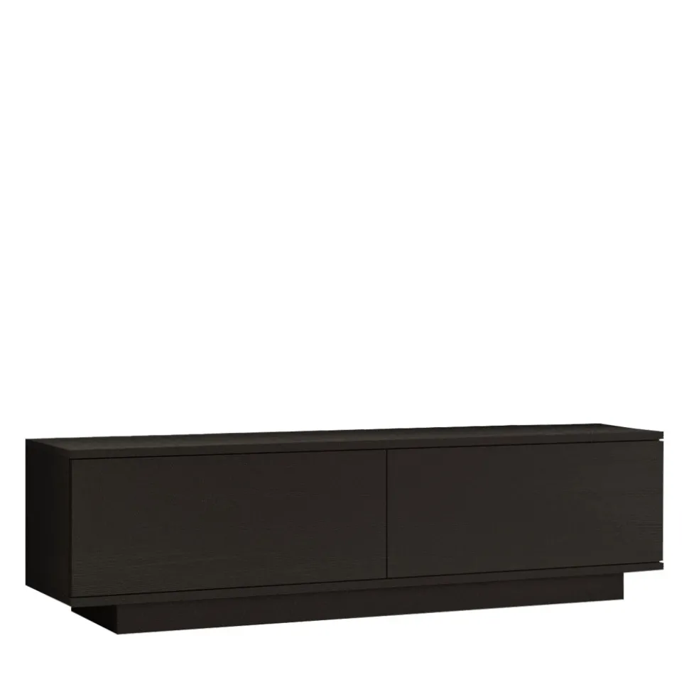 JOE Meuble TV 2 portes en bois L140cm