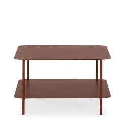 JUDITH Table basse en métal à double plateau