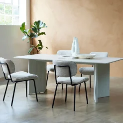 JURA Table à manger 6 personnes en bois