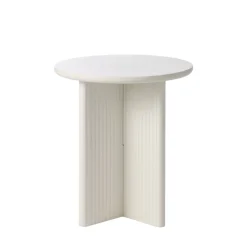 JURA Table d'appoint ronde en bois ø50cm