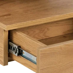 KAMICHI Table de chevet murale 1 tiroir en bois