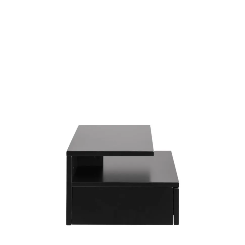KAMICHI Table de chevet murale 1 tiroir en bois