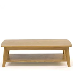 KENSAL Table basse 2 plateaux bois