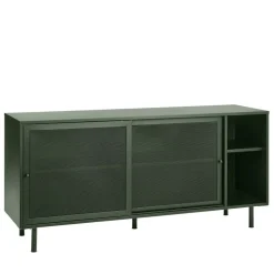 KISO Buffet 2 portes, 2 niches en métal L160cm