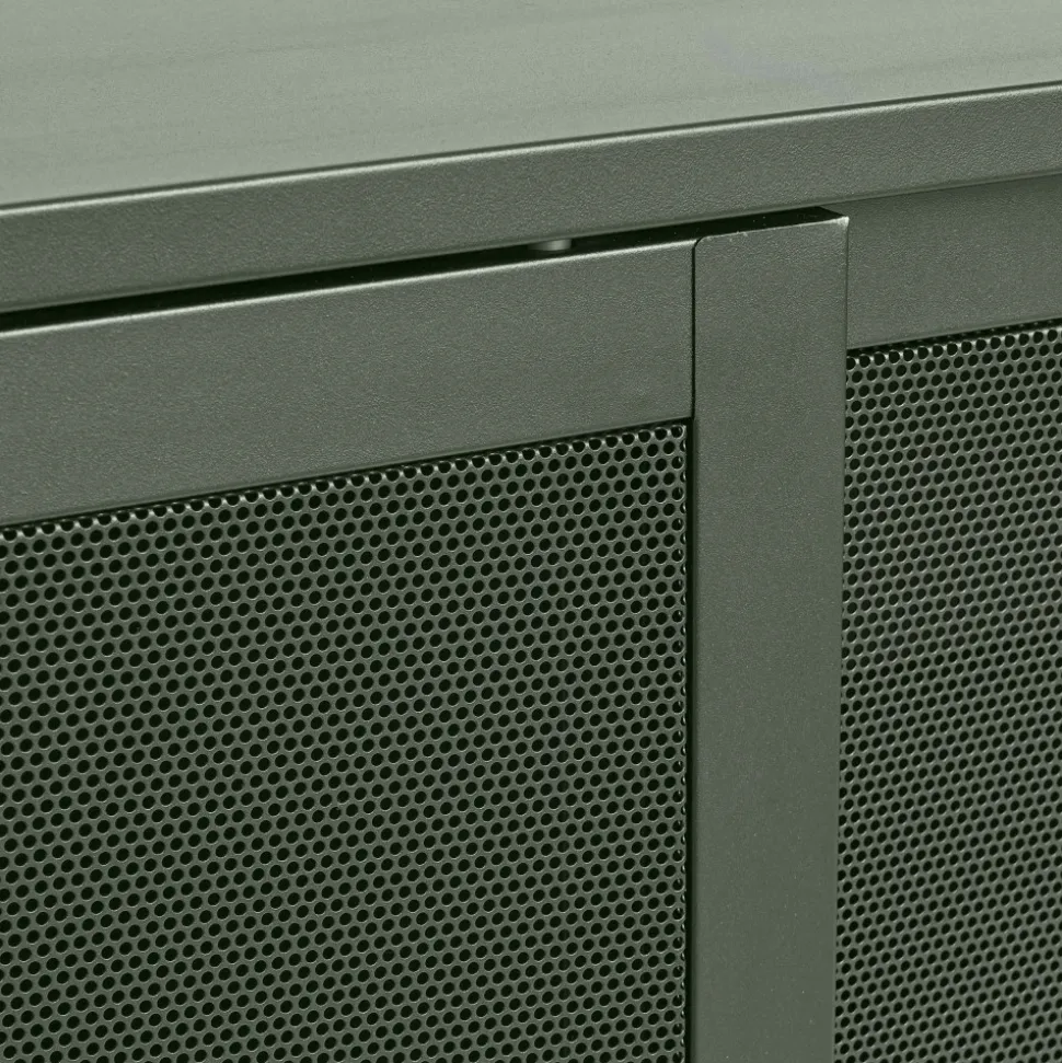 KISO Buffet 2 portes, 2 niches en métal L160cm