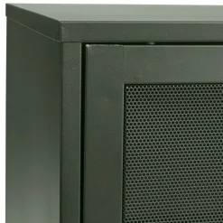 KISO Buffet 2 portes, 2 niches en métal L160cm