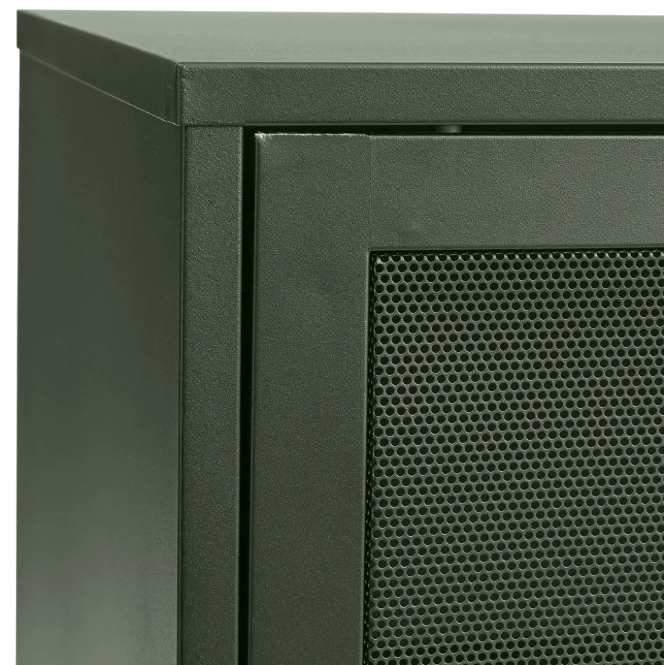 KISO Buffet 2 portes, 2 niches en métal L160cm