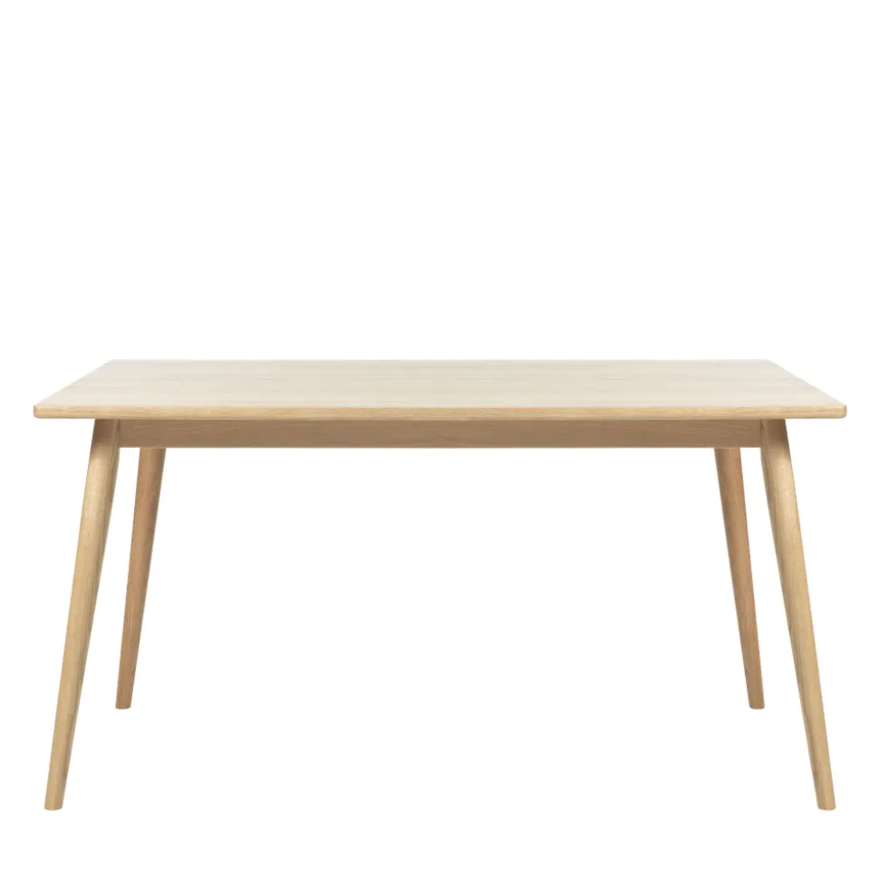 KIYO Table à manger extensible 4 à 10 personnes en bois 150-240x90cm