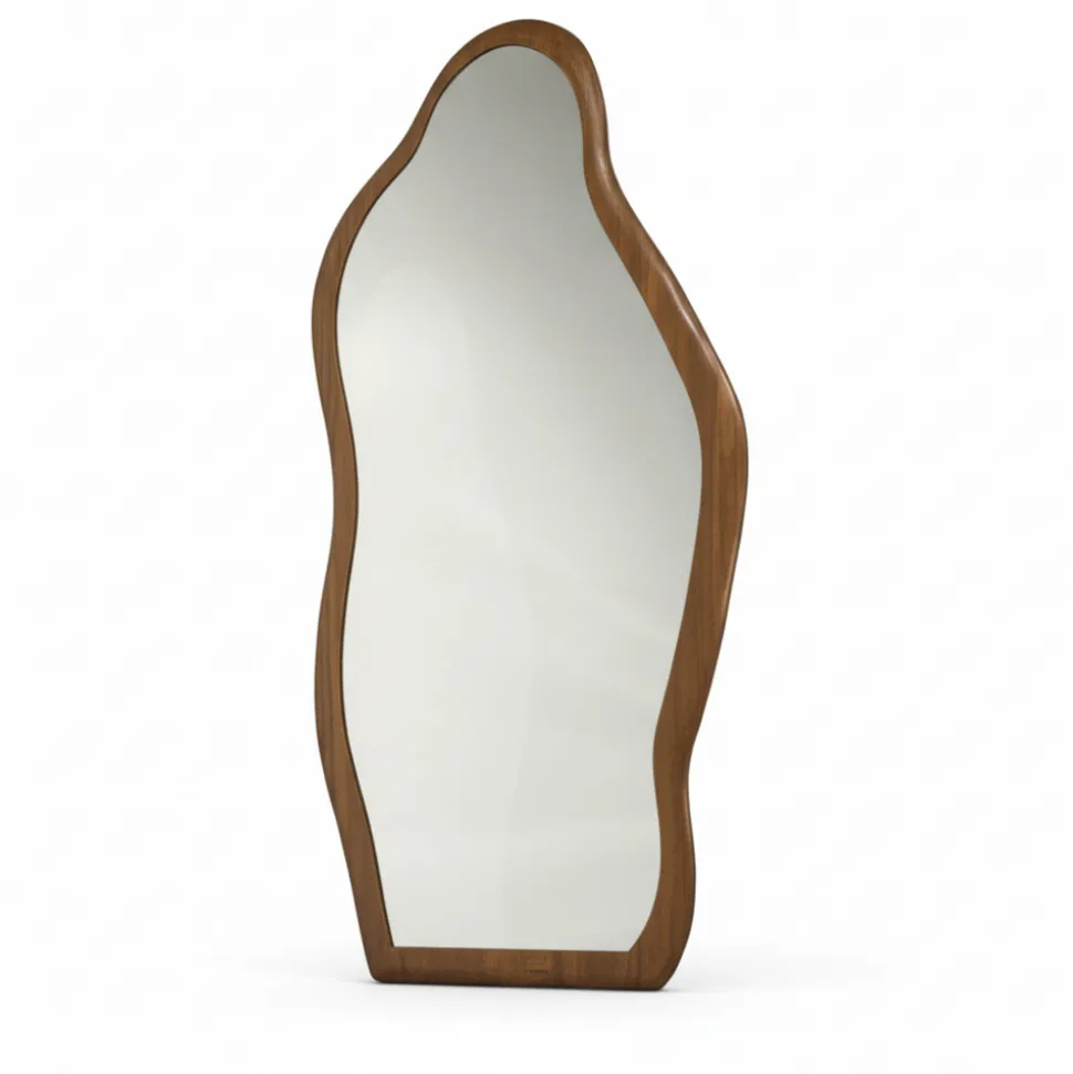 LABAN Miroir organique en bois 180x72cm