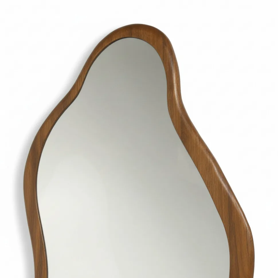 LABAN Miroir organique en bois 180x72cm
