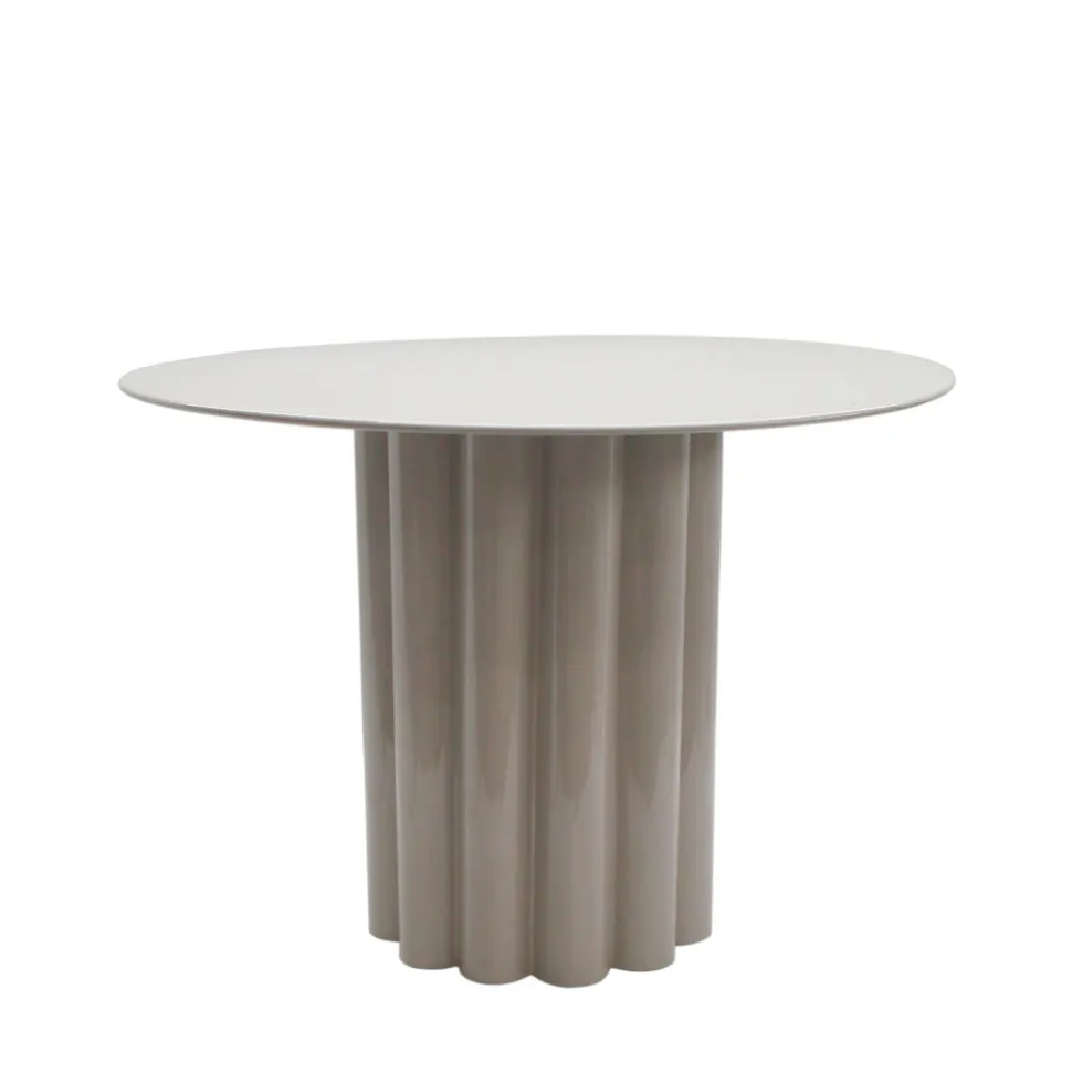 LEON Table basse ronde en aluminium ø64cm