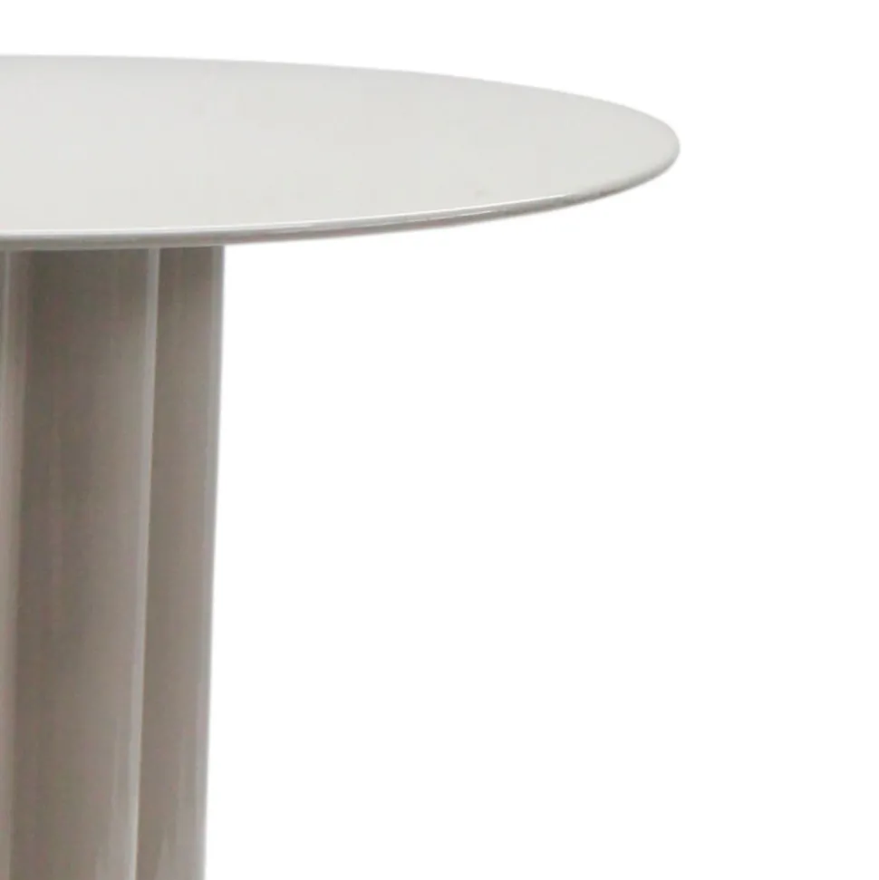 LEON Table basse ronde en aluminium ø64cm