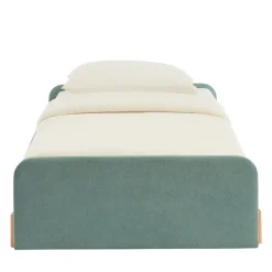 LEONA Lit enfant en tissu 90x190cm
