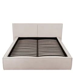 LIBERIA Lit coffre en tissu 160x200cm